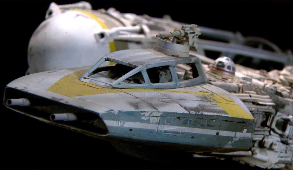 Y-wing cockpit